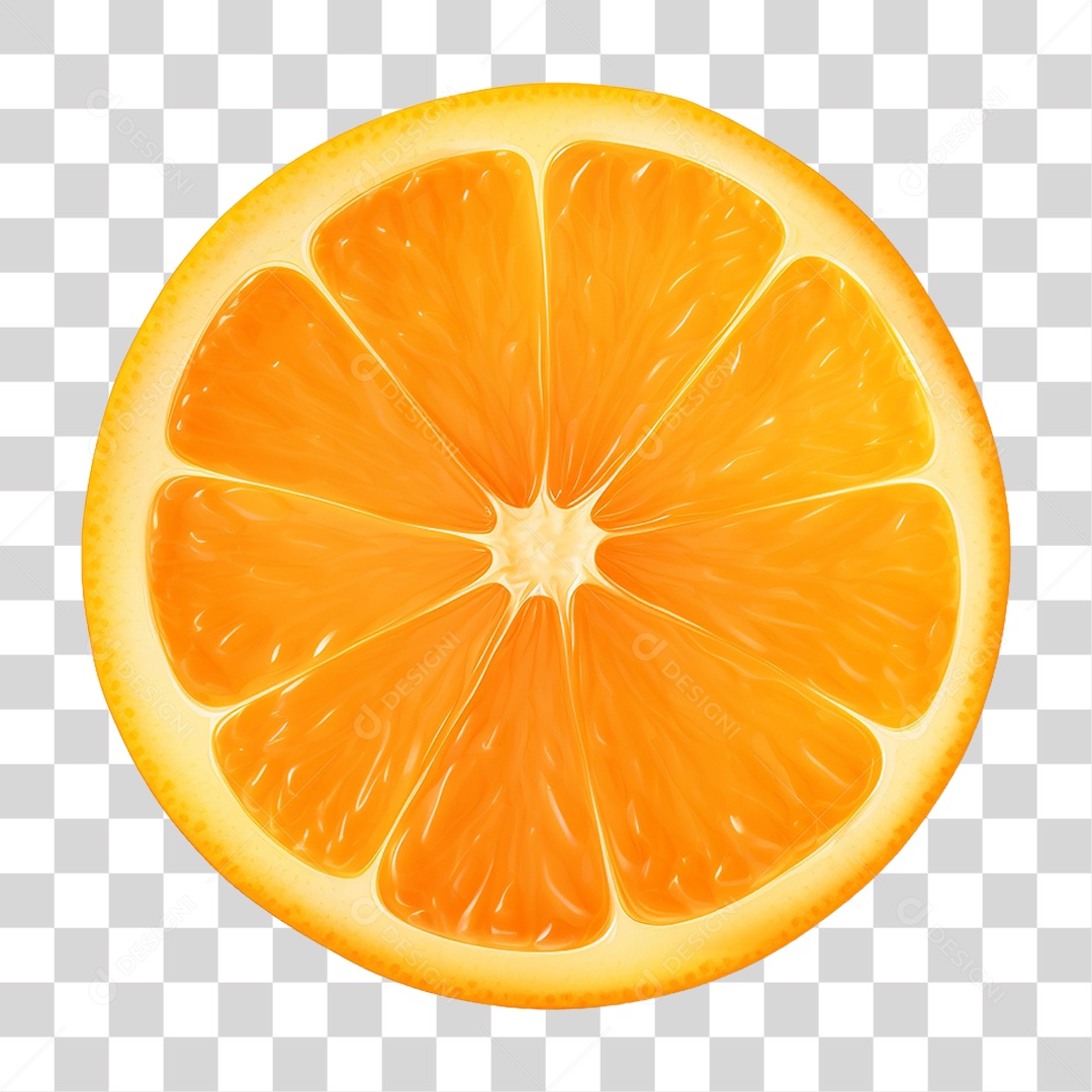 Fruta Laranja PNG Transparente