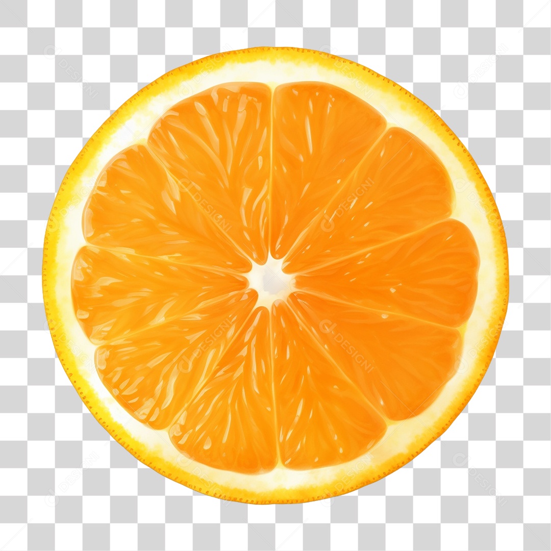 Fruta Laranja PNG Transparente