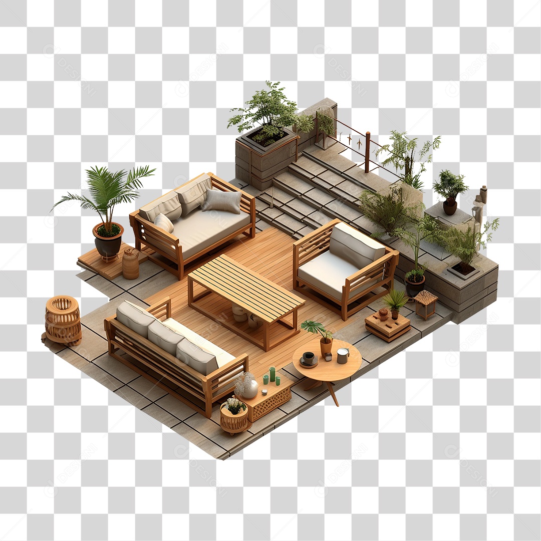 Cadeira Poltrona Sala PNG Transparente