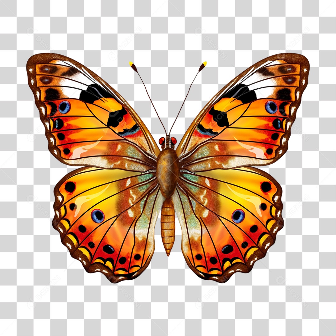 Inseto Borboleta PNG Transparente