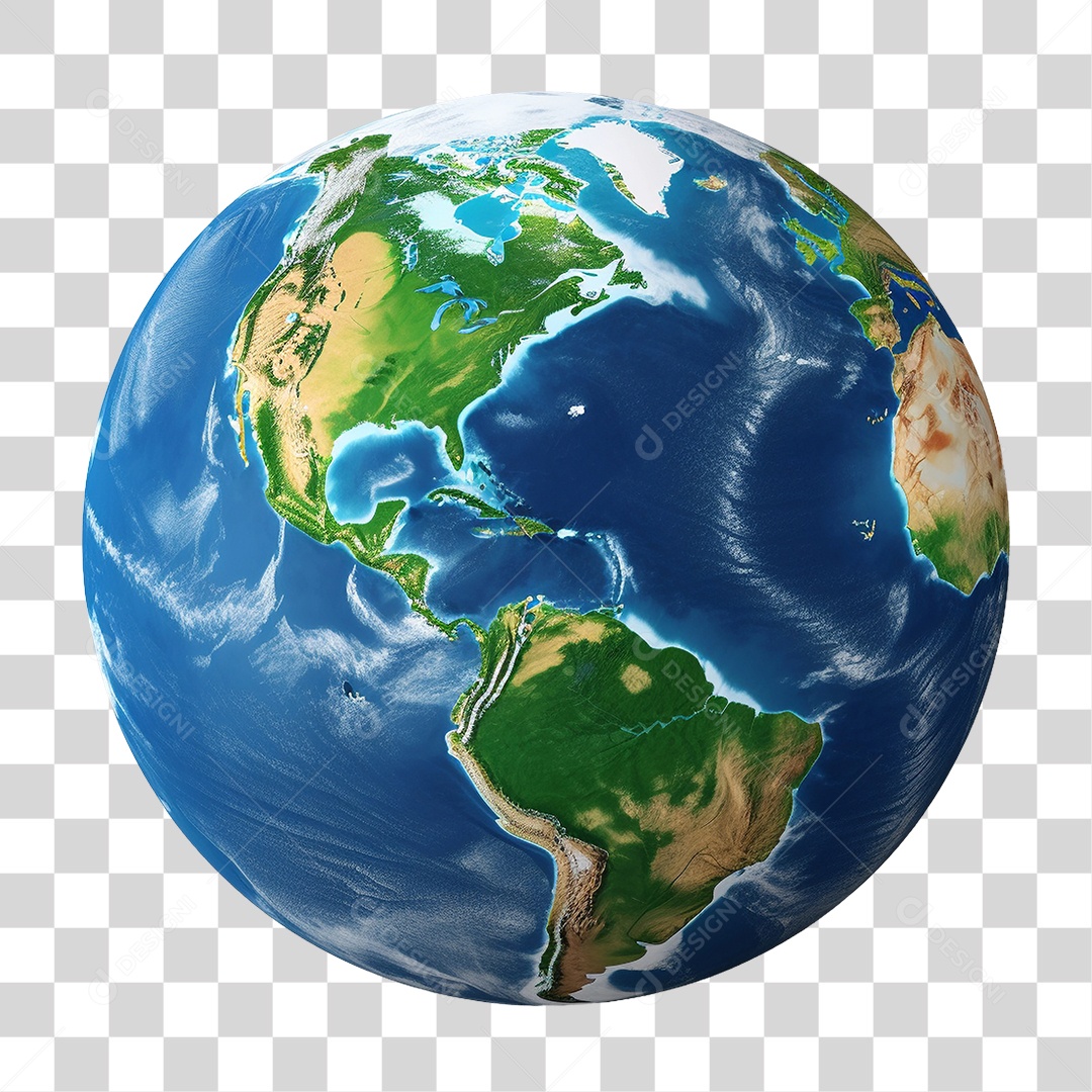Planeta Terra PNG Transparente