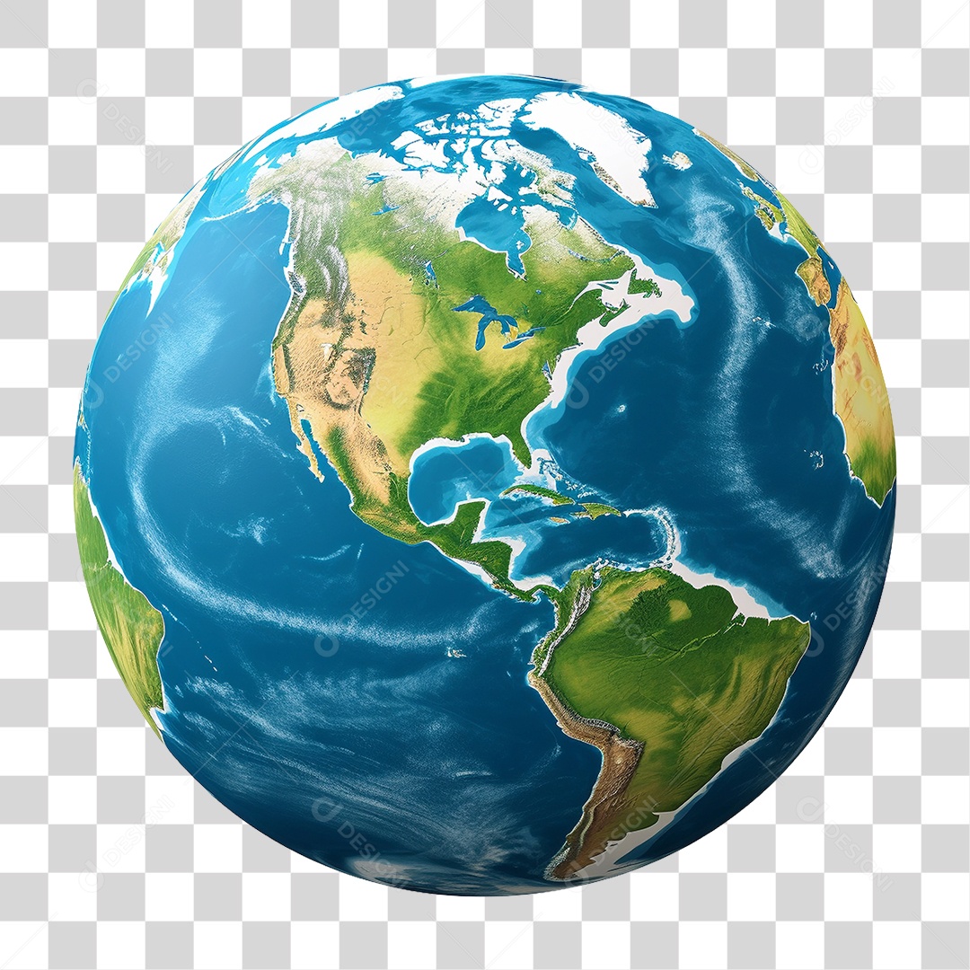 Planeta Terra PNG Transparente