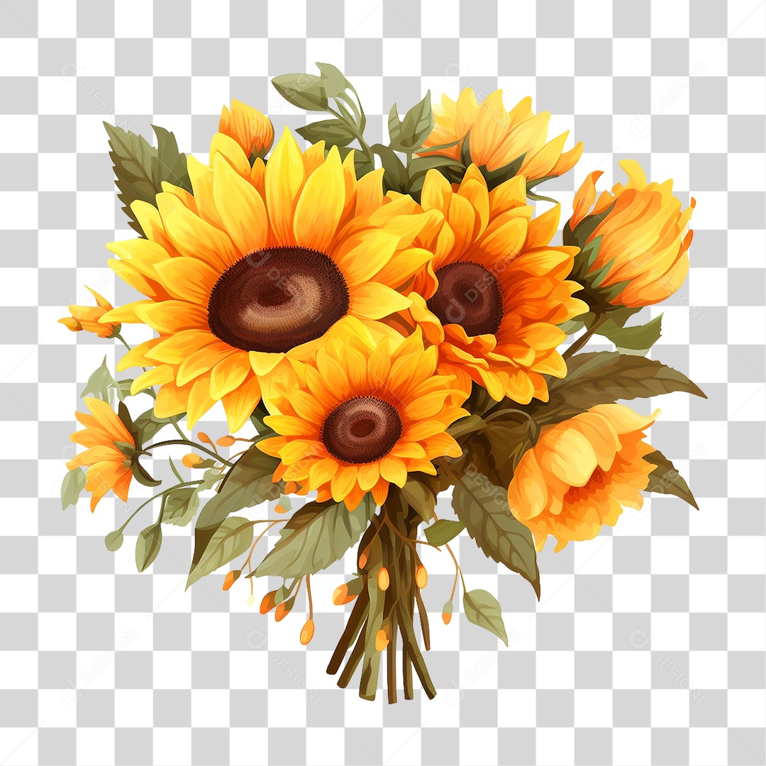 Girassol PNG Transparente