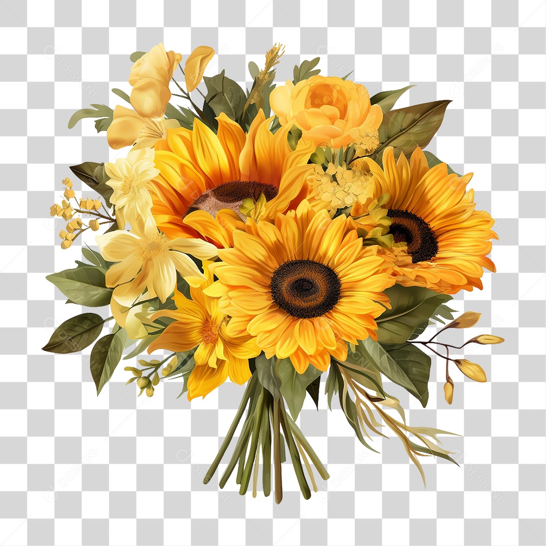 Girassol PNG Transparente