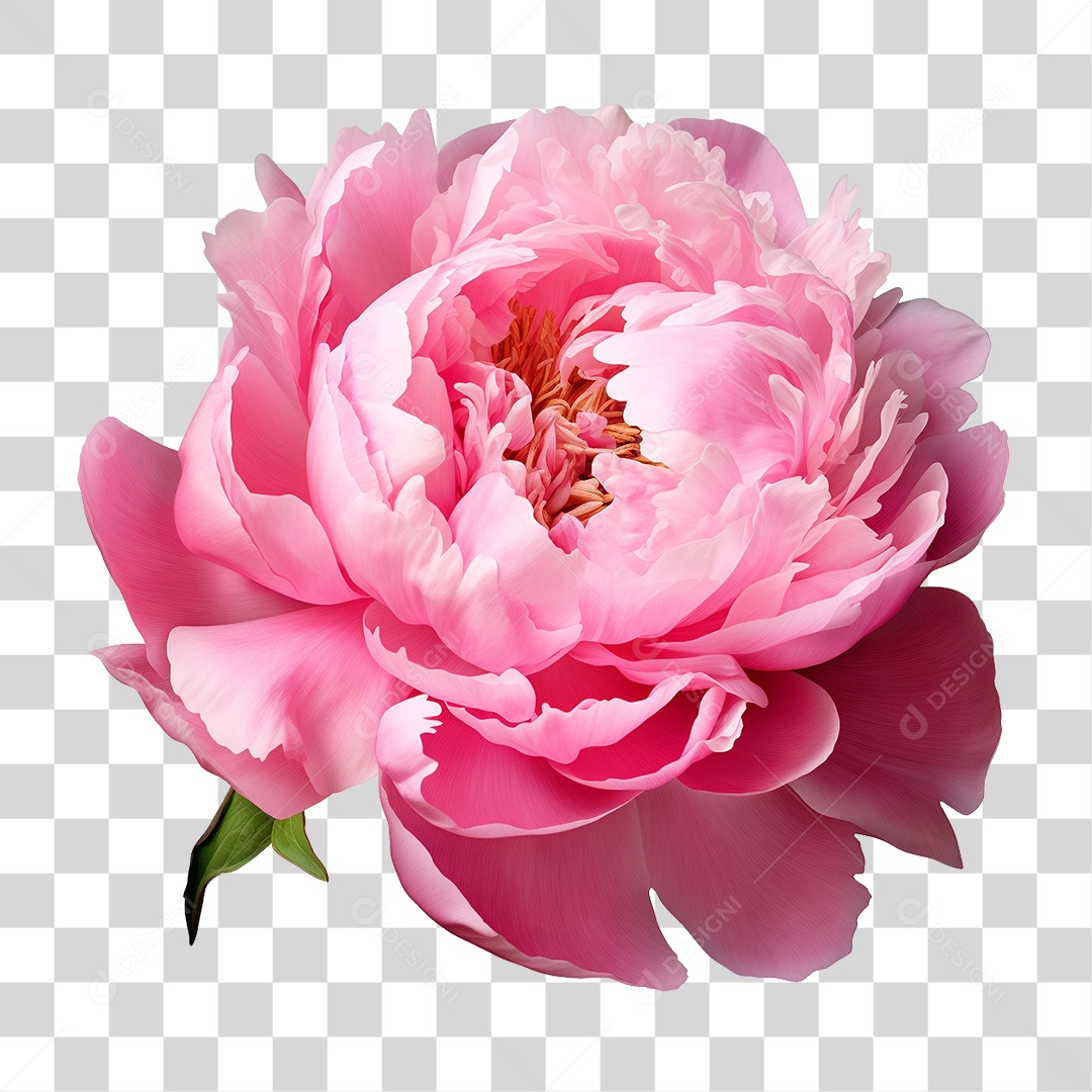 Flor Rosa PNG Transparente