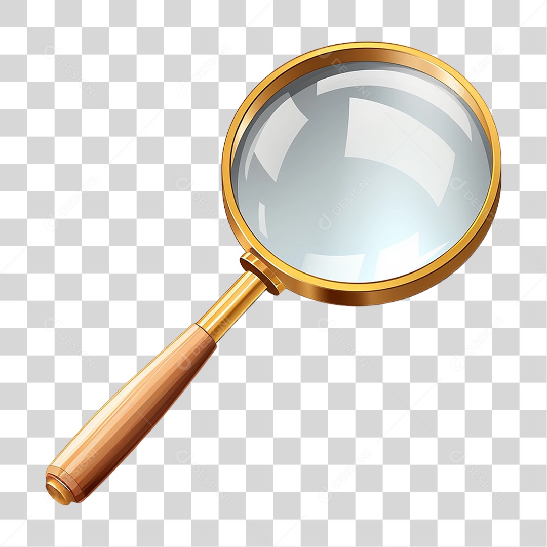 Lupa de Aumento PNG Transparente