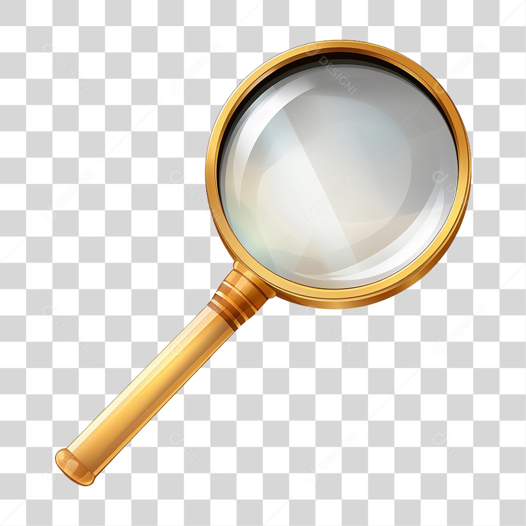 Lupa de Aumento PNG Transparente