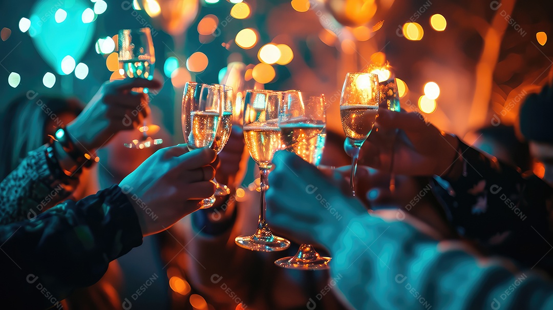 Casal romântico em piquenique ao entardecer, com velas e flores decorando o cenário do Dia dos Namorados