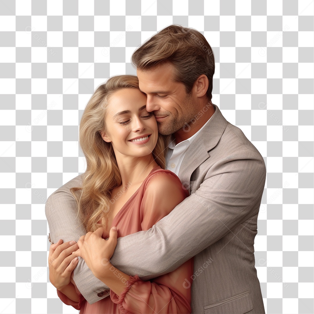Casal de Namorados PNG Transparente