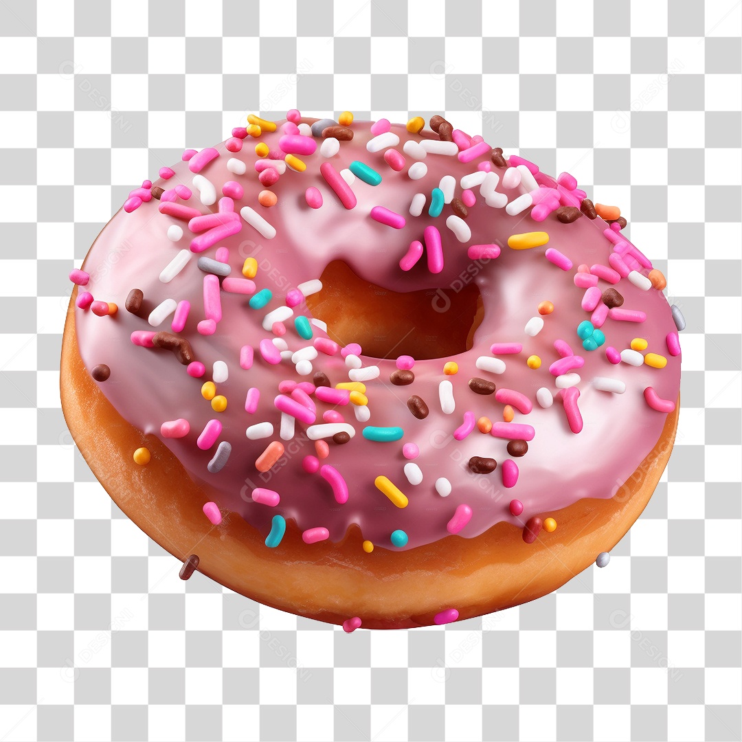 Rosca Donut PNG Transparente