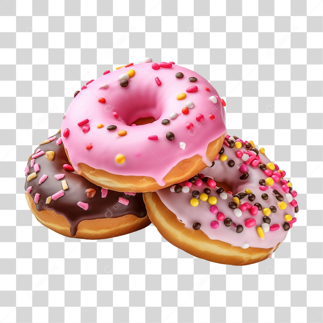 Rosca Donut PNG Transparente