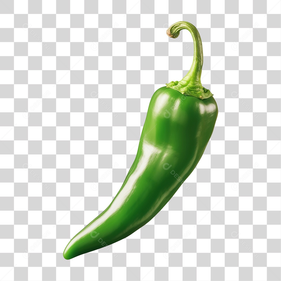 Pimentão Verde PNG Transparente