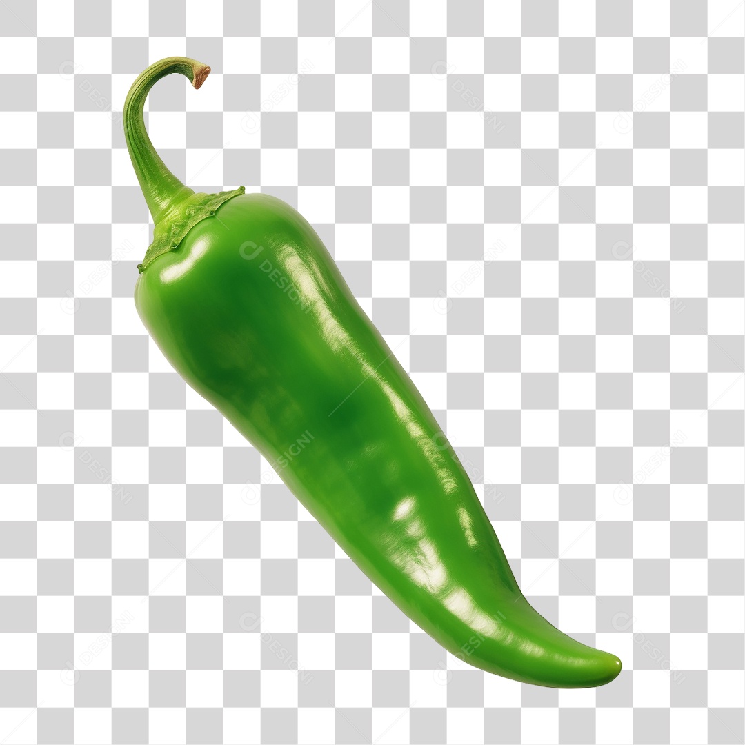 Pimentão Verde PNG Transparente