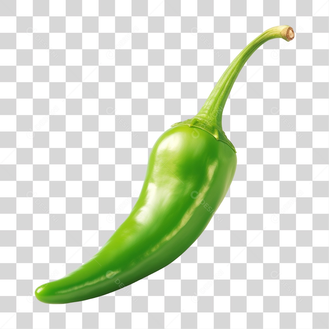 Pimentão Verde PNG Transparente