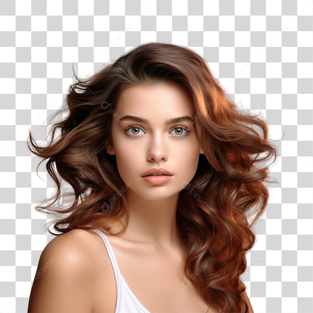 Mulher Modelo PNG Transparente