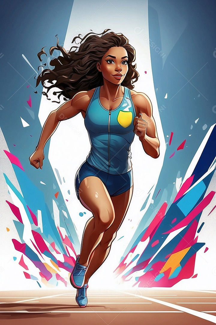 Jogo Olímpico uma renderização 3D de uma ilustração conceitual Sports Sph IA generativa