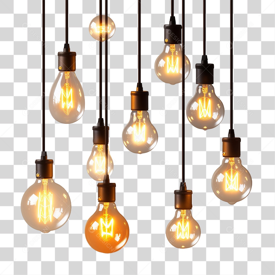 Lâmpada Lustres PNG Transparente