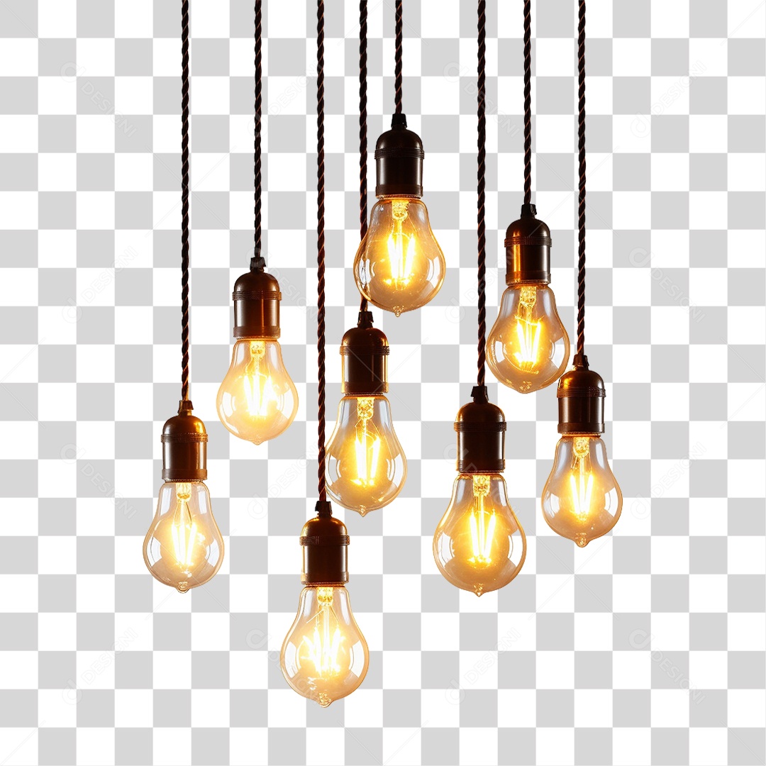 Lâmpada Lustres PNG Transparente