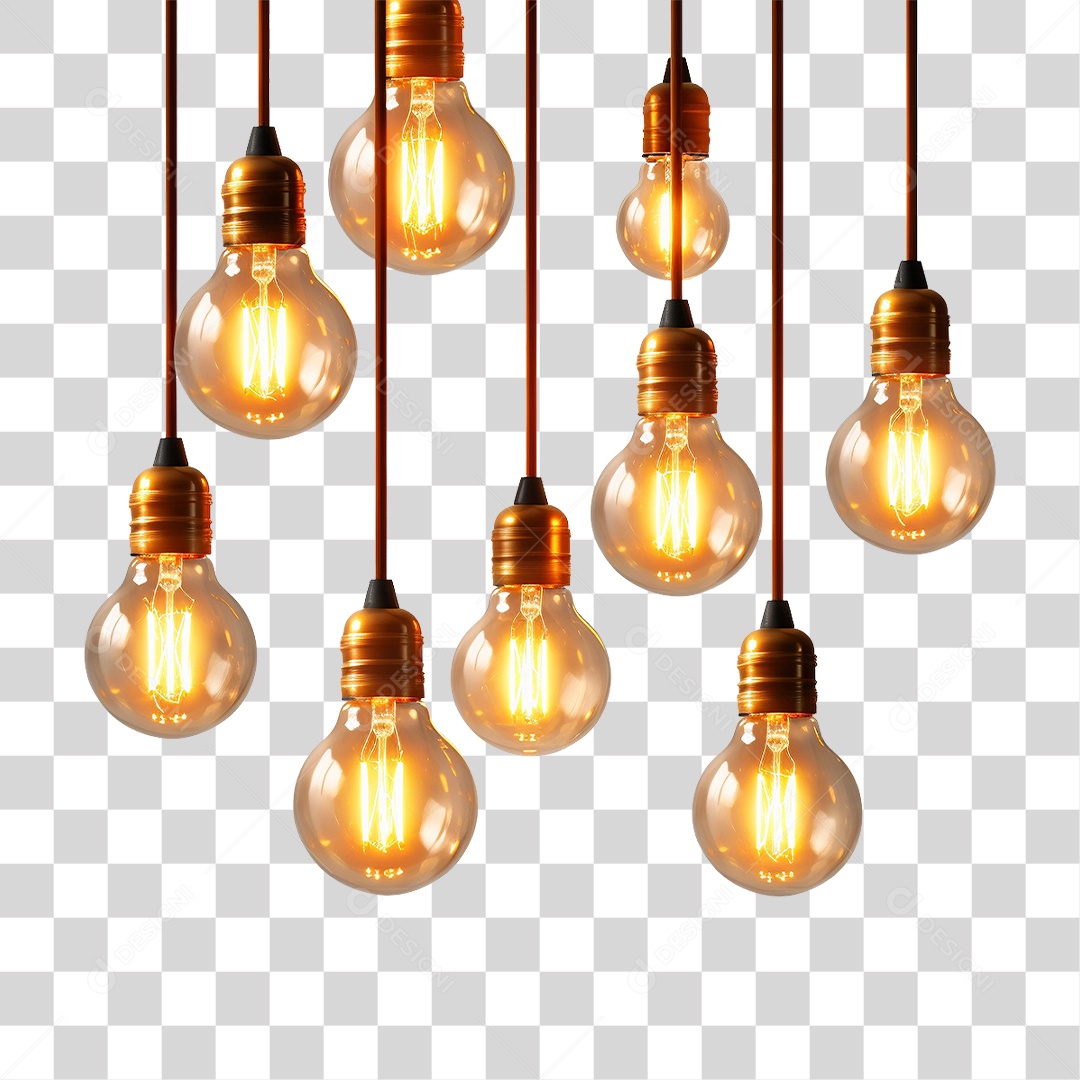 Lâmpada Lustres PNG Transparente