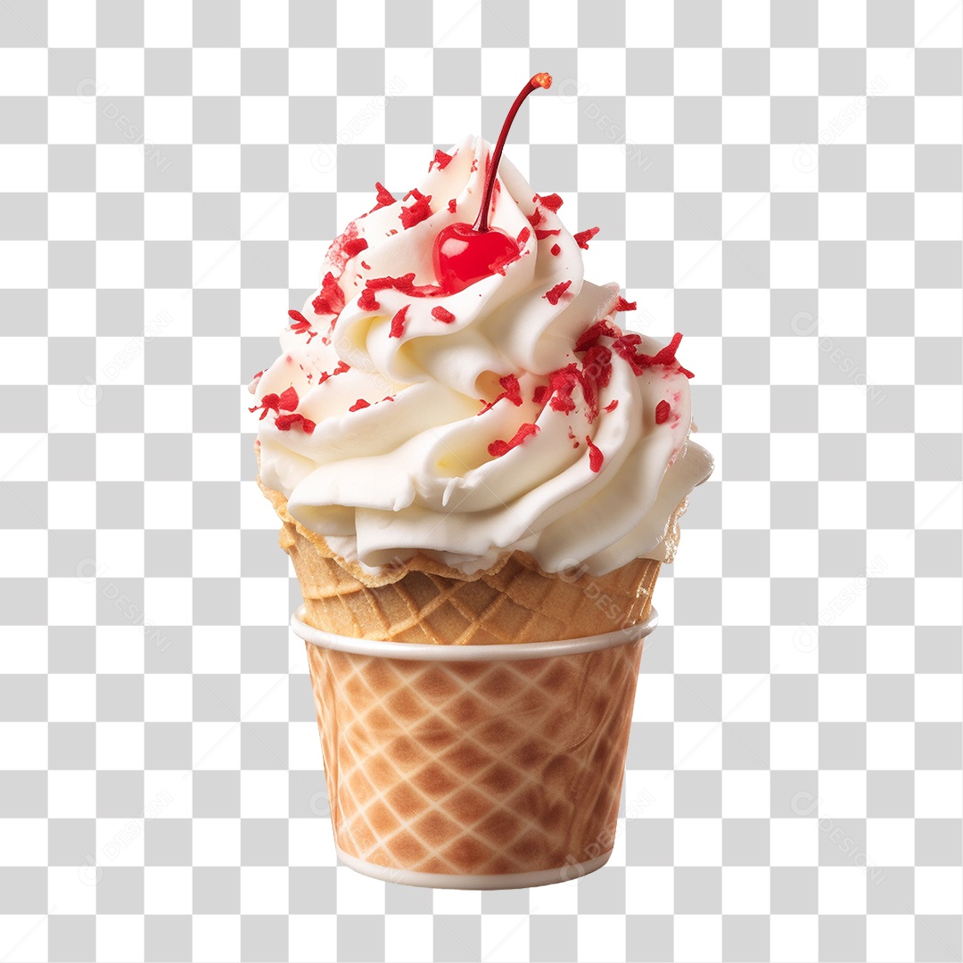 Sorvete PNG Transparente