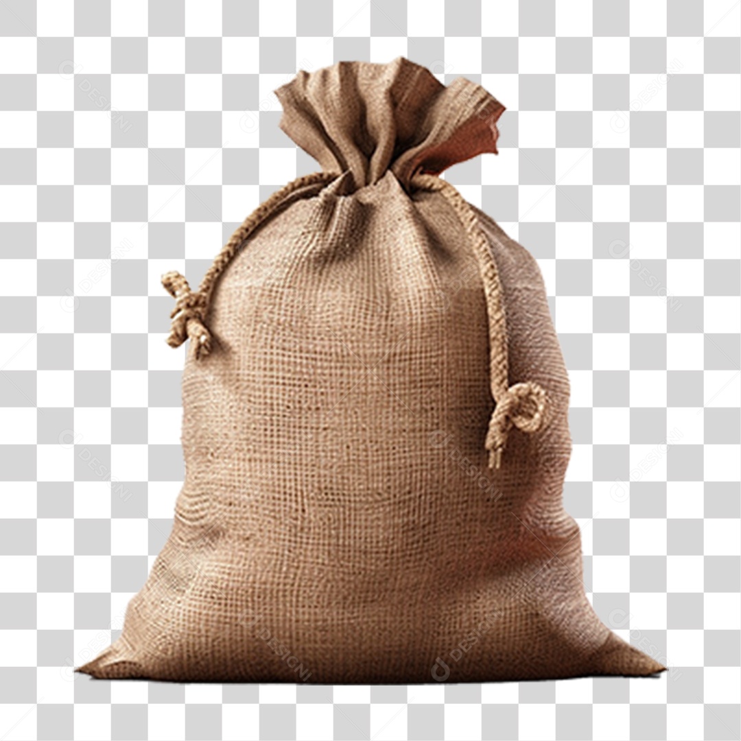 Saco de Fibras PNG Transparente