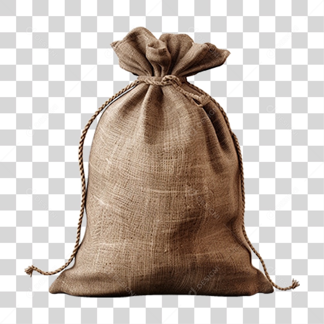 Saco de Fibras PNG Transparente