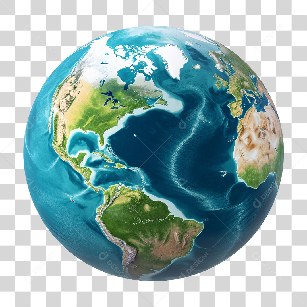 Planeta Terra PNG Transparente