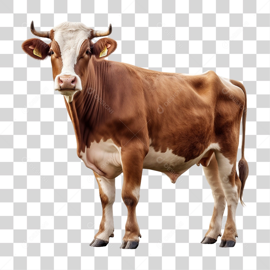 Boi Animal Fazenda PNG Transparente