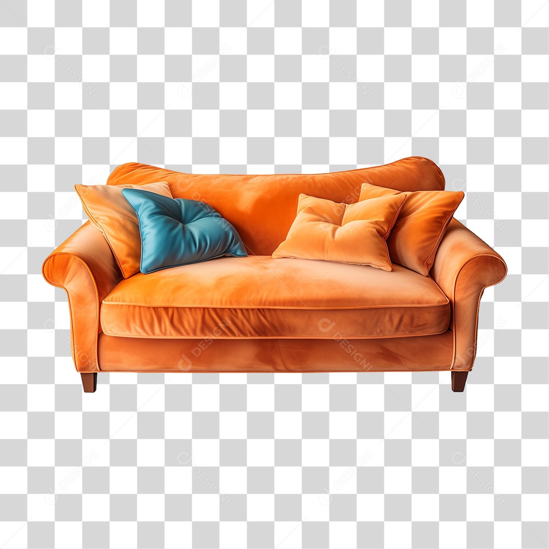 Sofá Poltronas PNG Transparente
