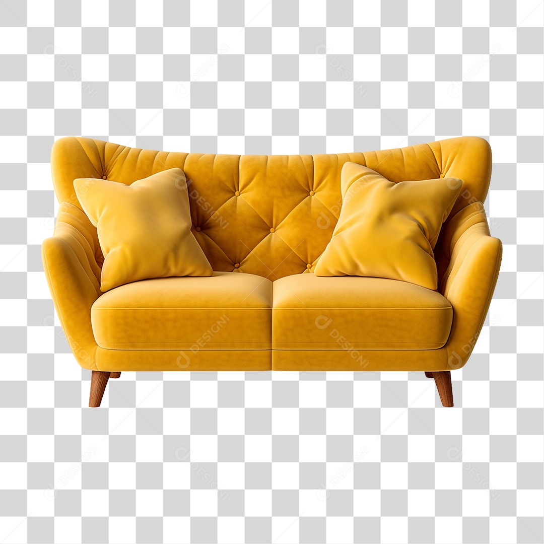 Sofá Poltronas PNG Transparente