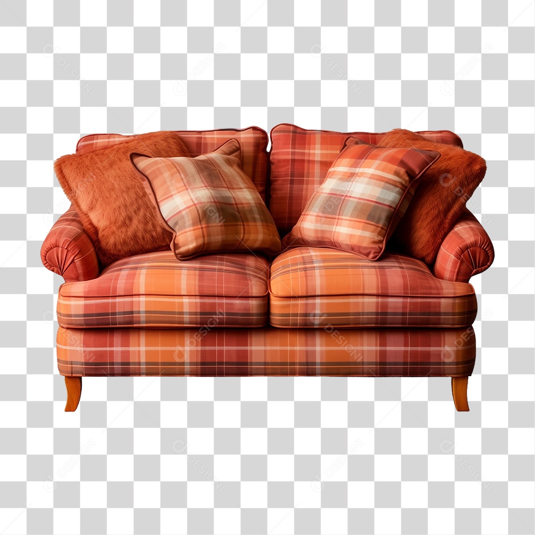 Sofá Poltronas PNG Transparente