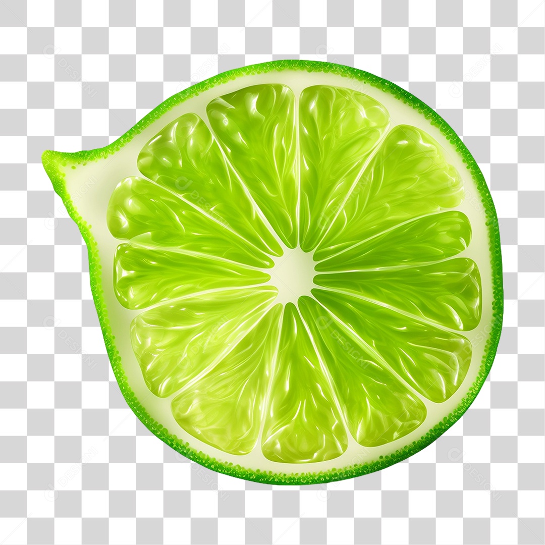 Fatia de Limão PNG Transparente