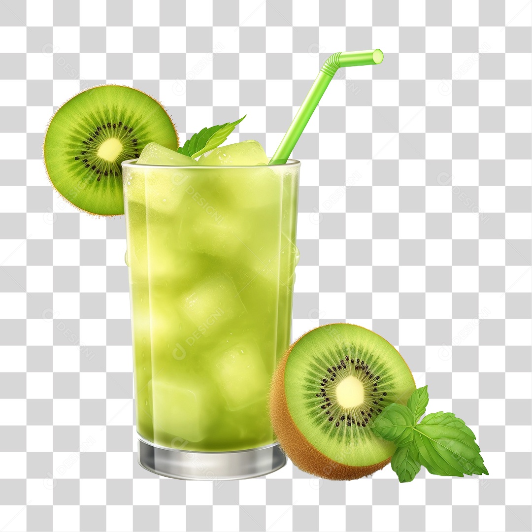 Suco de kiwi Fruta PNG Transparente