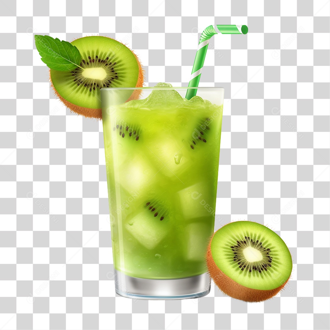 Suco de kiwi Fruta PNG Transparente