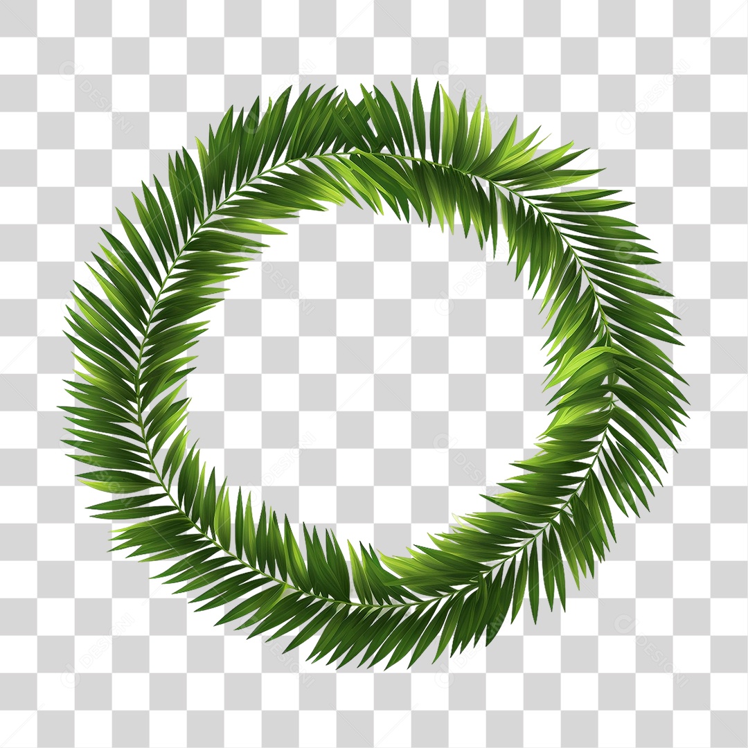 Folhas Verdes PNG Transparente