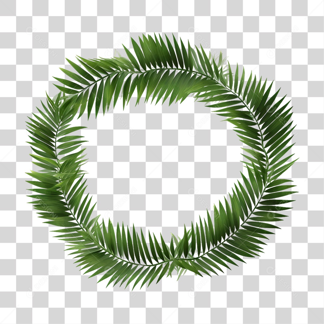 Folhas Verdes PNG Transparente