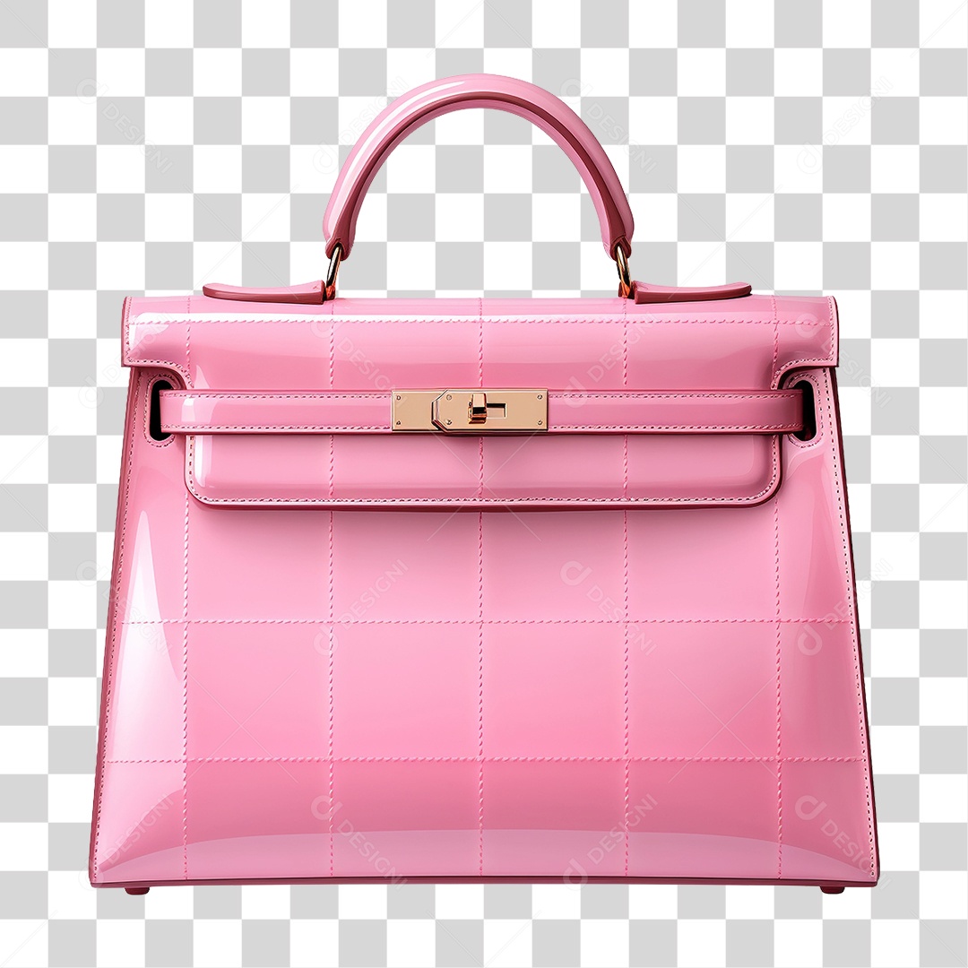 Bolsa Rosa PNG Transparente