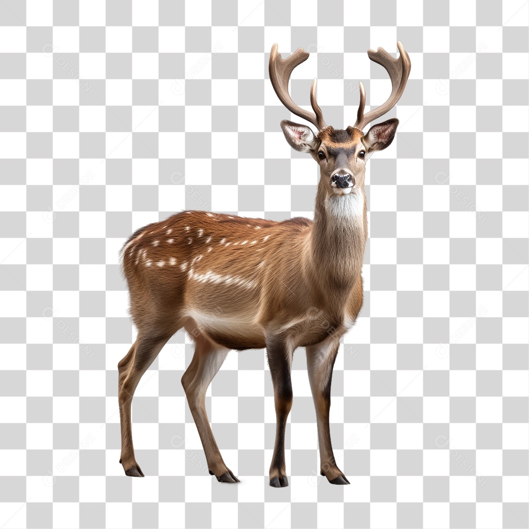 Animal Veado PNG Transparente