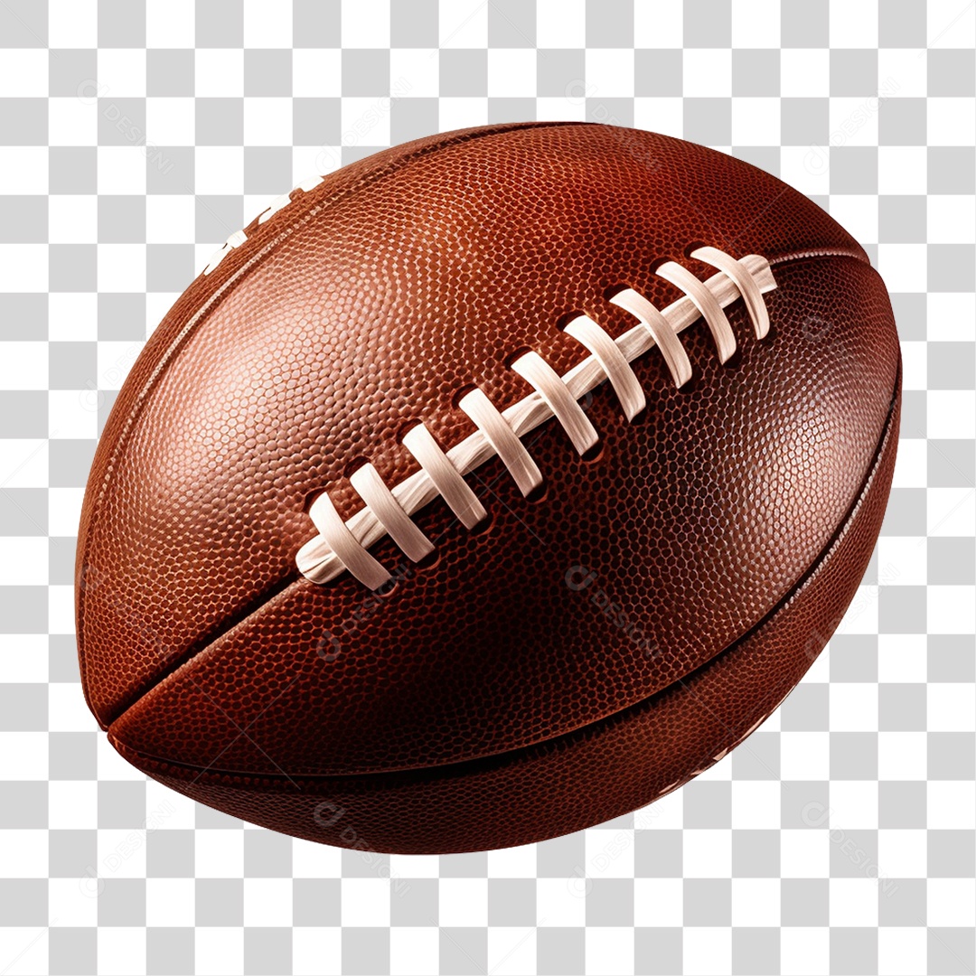 Bola de Futebol Americano PNG Transparente
