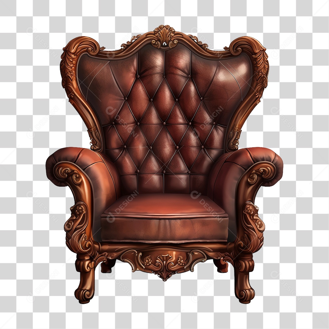 Poltrona Cadeira PNG Transparente