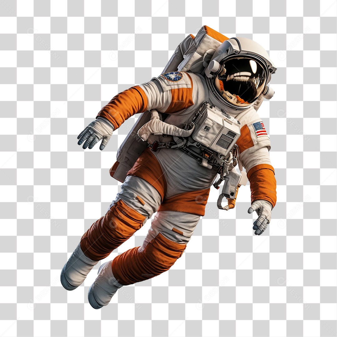 Astronauta PNG Transparente