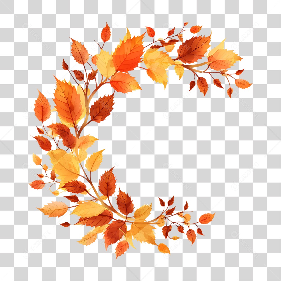 Folhas Galhos PNG Transparente