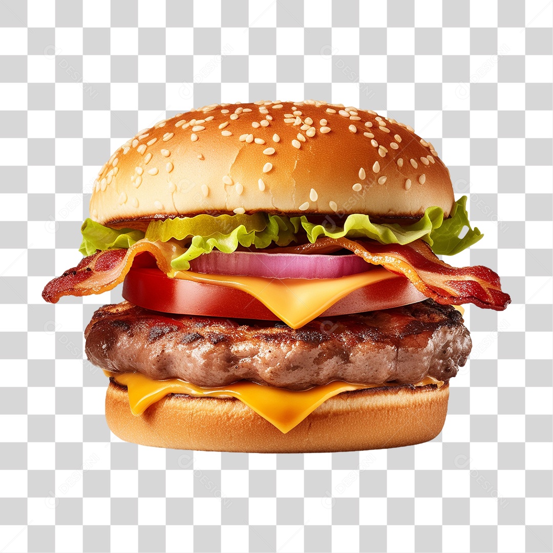 Hambúrguer Lanche Sanduiche PNG Transparente