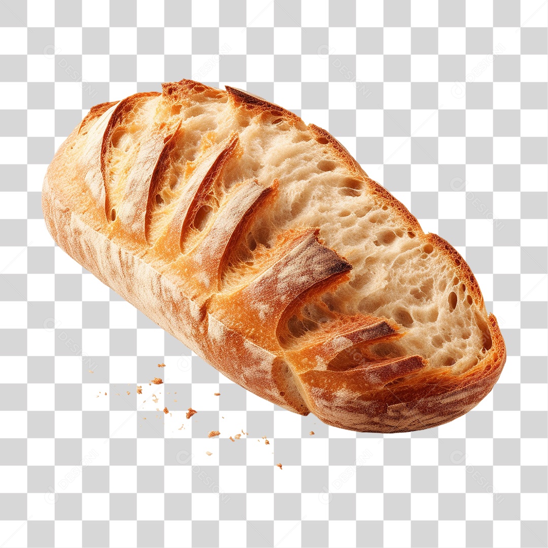 Pão Caseiro PNG Transparente