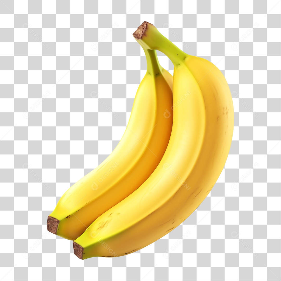Fruta Banana PNG Transparente