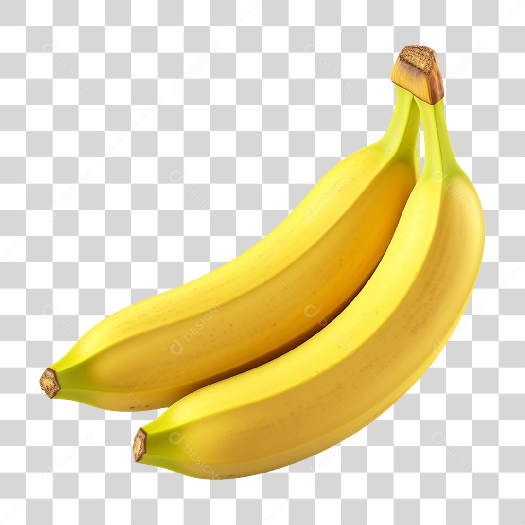 Fruta Banana PNG Transparente