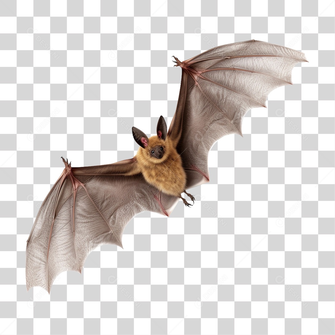 Morcego Mamífero Voador PNG Transparente