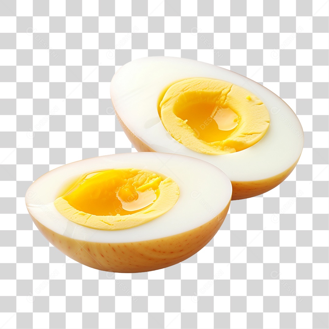 Ovo Cozido PNG Transparente