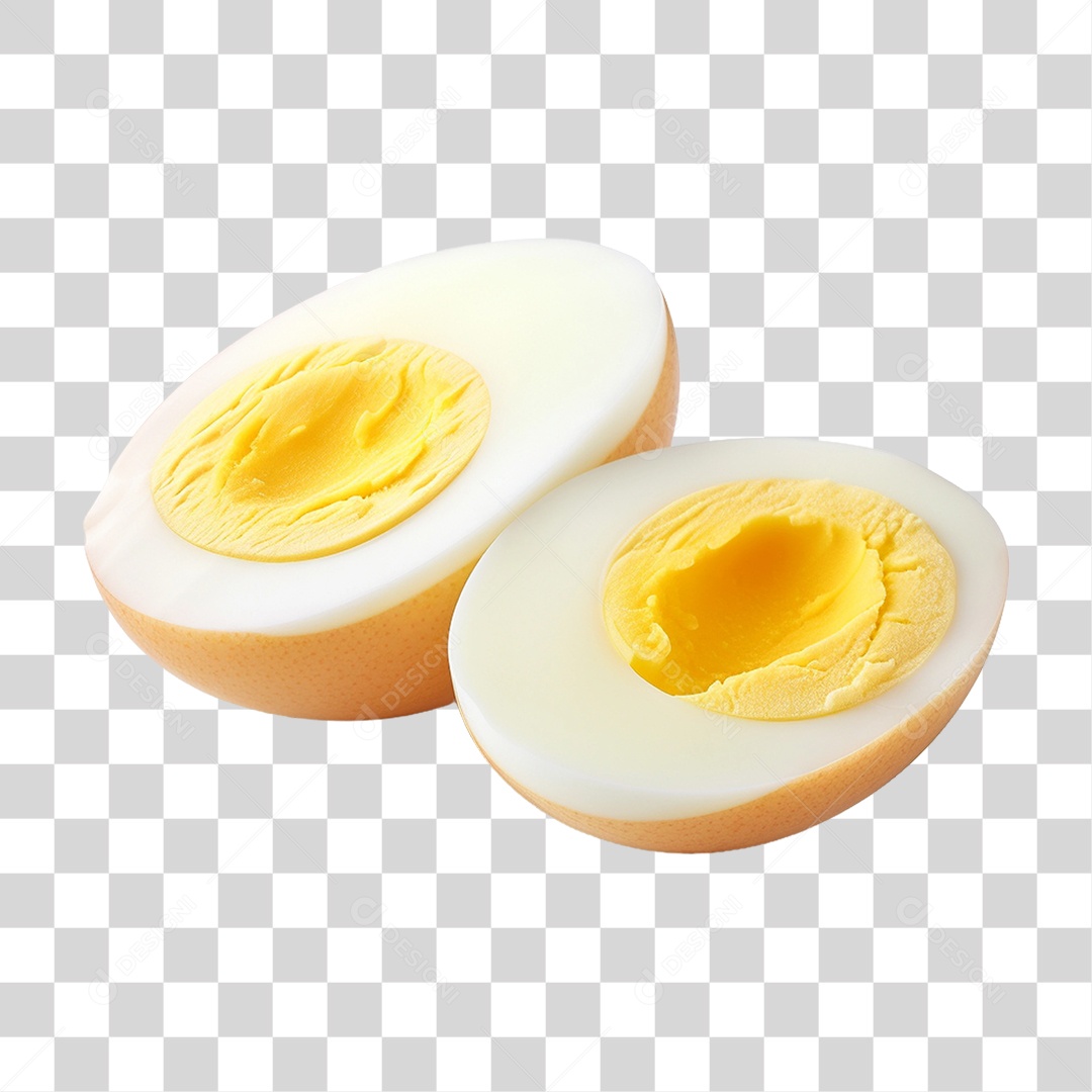 Ovo Cozido PNG Transparente