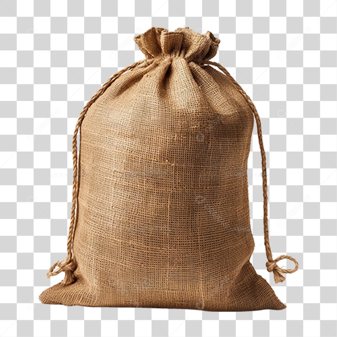 Saco de Fibras PNG Transparente